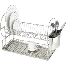 2 Tier 304 Stainless Steel Detachable Dish Drainer